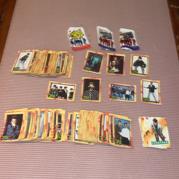 NEW KIDS ON THE BLOCK 1989 Full set of Topps trading cards - Picture 3 of 3